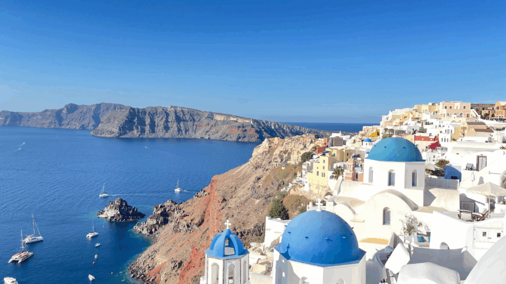 Santorini, Greece, is a dreamlike destination that seamlessly blends natural beauty with rich history. From the iconic whitewashed buildings with blue domes to the stunning sunsets over the caldera, every corner offers a picturesque view. Visitors can explore the ancient ruins of Akrotiri, a Minoan Bronze Age settlement preserved by volcanic ash, or stroll through the charming streets of Oia and Imerovigli, where narrow alleys lead to breathtaking vistas. For those seeking relaxation, the island's unique beaches, such as the black sands of Perissa and the red cliffs of Red Beach, provide tranquil spots to unwind. Whether indulging in local wines at a cliffside winery or capturing the perfect sunset photo, Santorini promises an unforgettable experience.